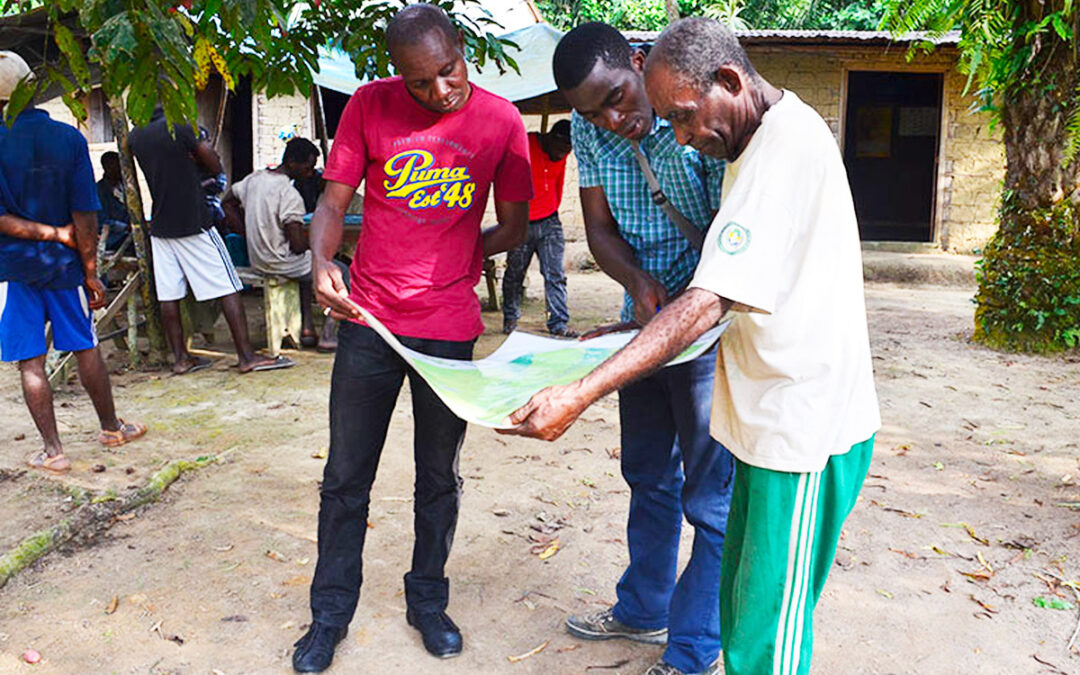 Cartographie participative dans le Bassin du Congo