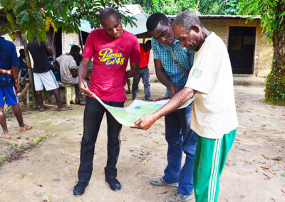 Cartographie participative dans le Bassin du Congo